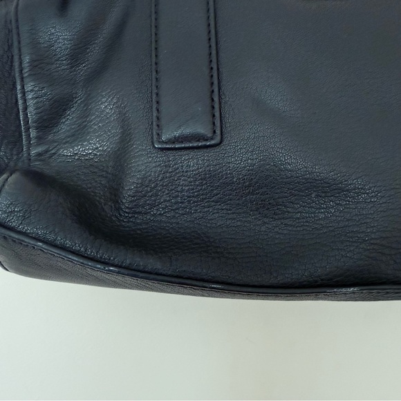 MICHAEL KORS TIPPI BLACK SLATE LEATHER LGE SATCHEL,PURSE,HAND BAG - Picture 10 of 15